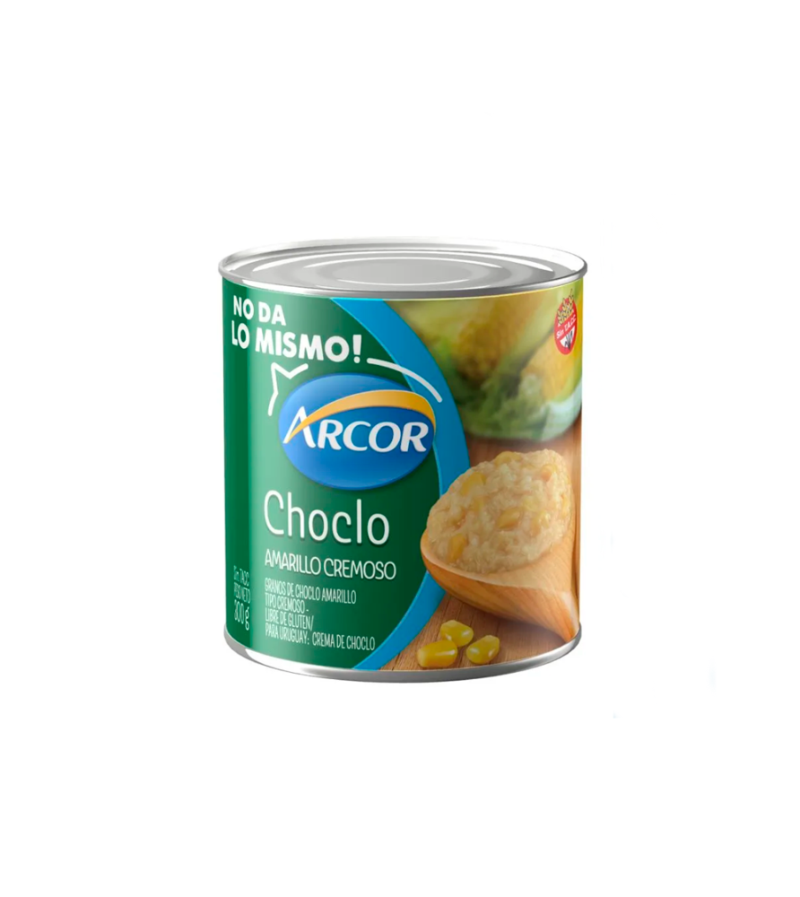 Choclo Cremoso Arcor Amarillo en Lata 300 gr