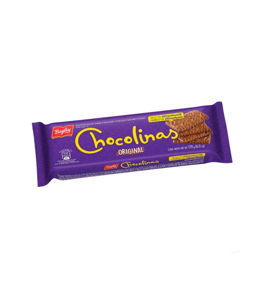 Galletitas Chocolinas 170 gr