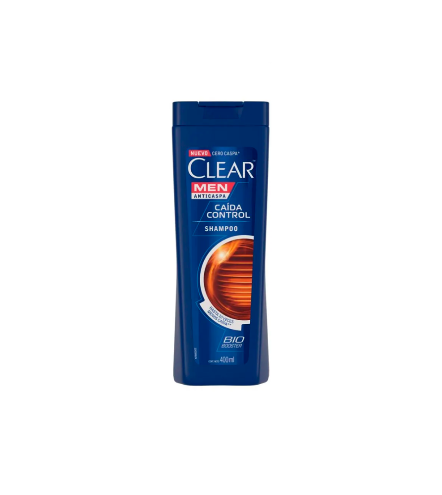 Shampoo Clear Anticaspa Caída y Control 200 ml