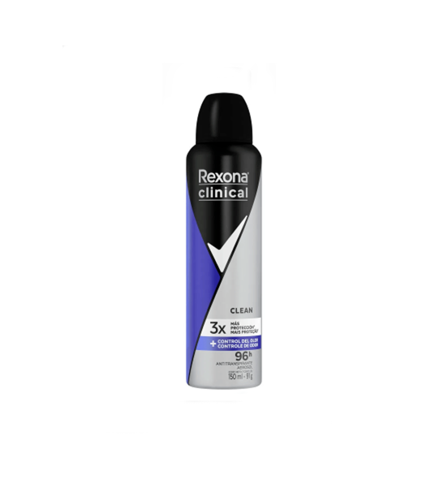 Antitranspirante Rexona Clinical Men Clean 150 ml