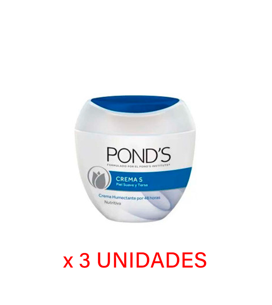 Crema Facial Pond's Humectante Nutritiva X 50 Gr x 3 u
