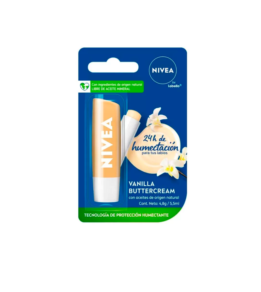 Protector Labial Nivea Vainilla 4.8 gr