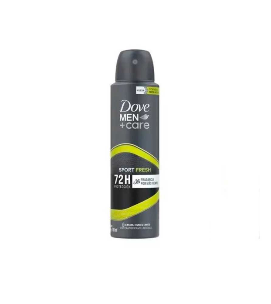 Antitranspirante Dove en Aerosol Sport Fresh 150 ml