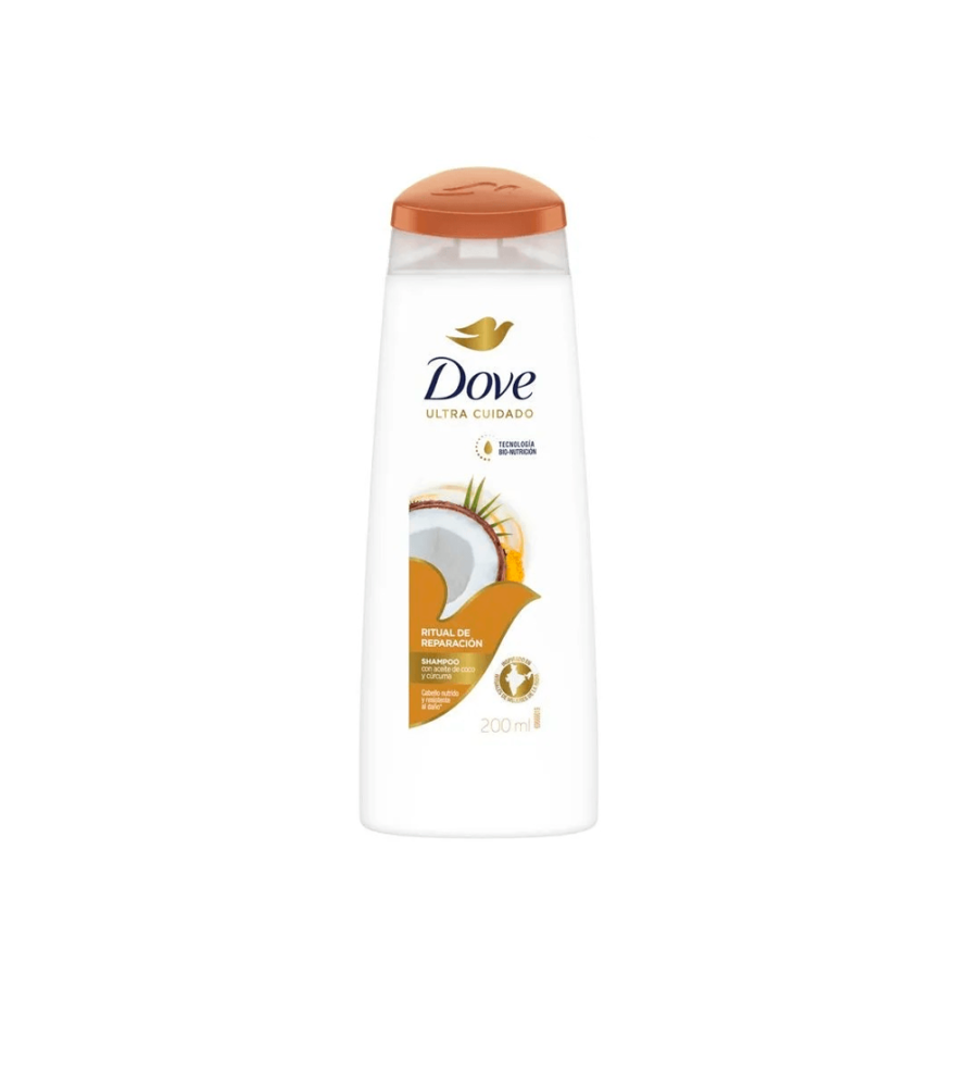 Shampoo Dove Ritual de Reparación Coco 200 ml