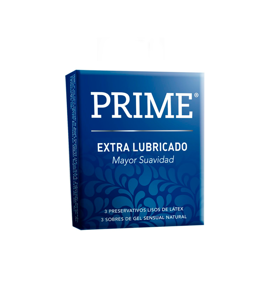 Preservativos Prime Extra Lubricado 