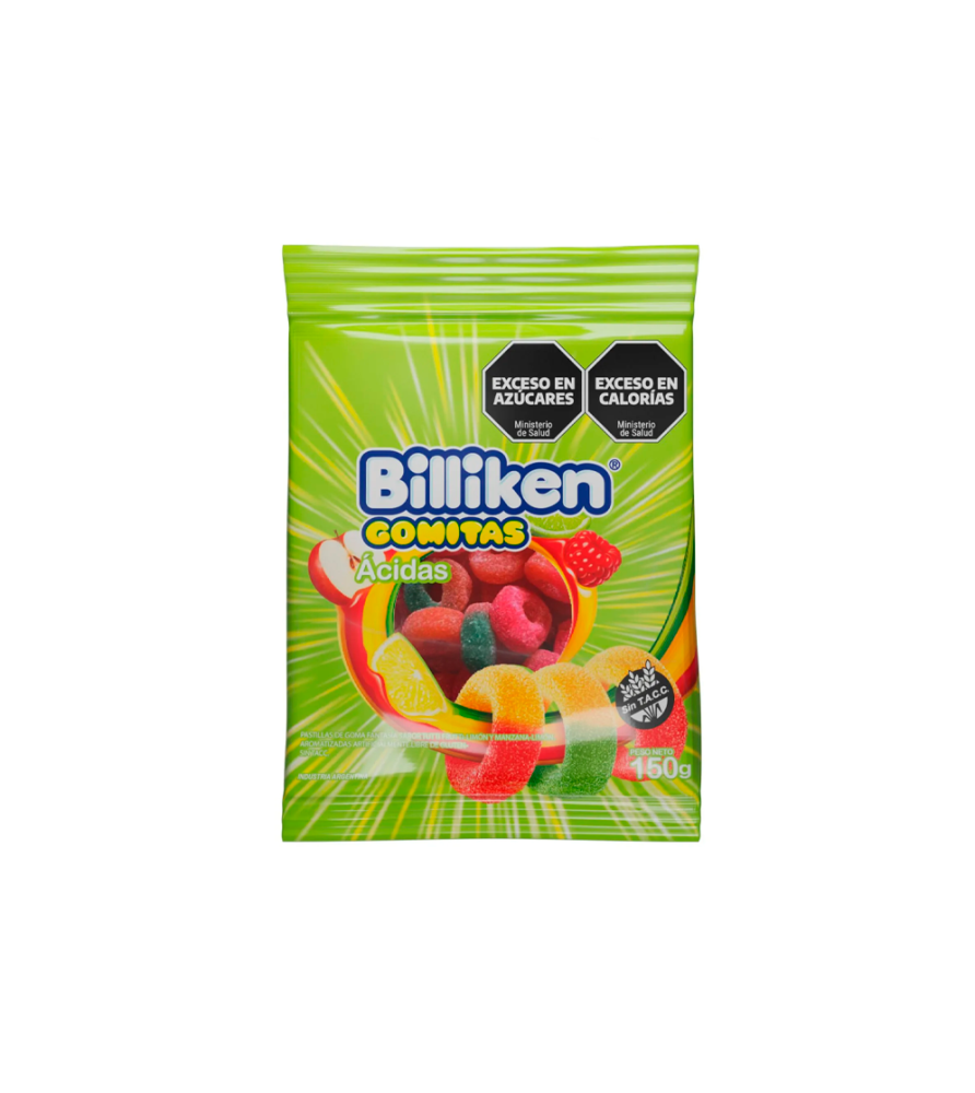 Gomitas Billiken Acidas 150 gr