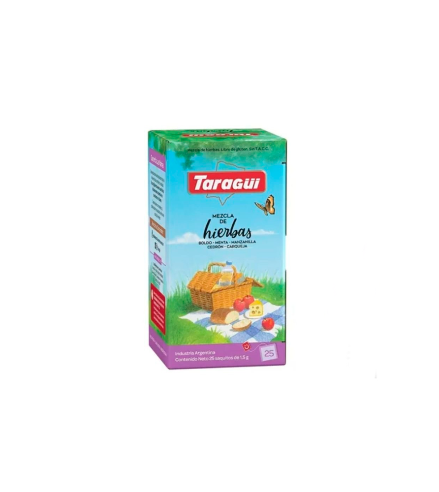 Té Mezcla de Hierbas Taragui 25 u