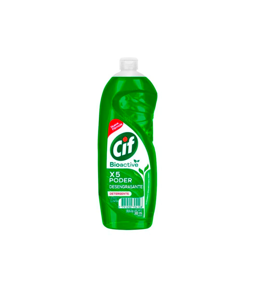 Detergente CIF Bioactive Lima 300 ml