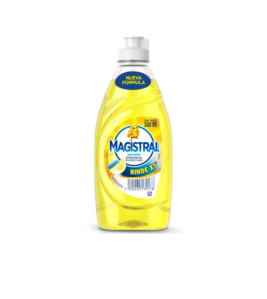 Detergente Magistral Limón 300 ml