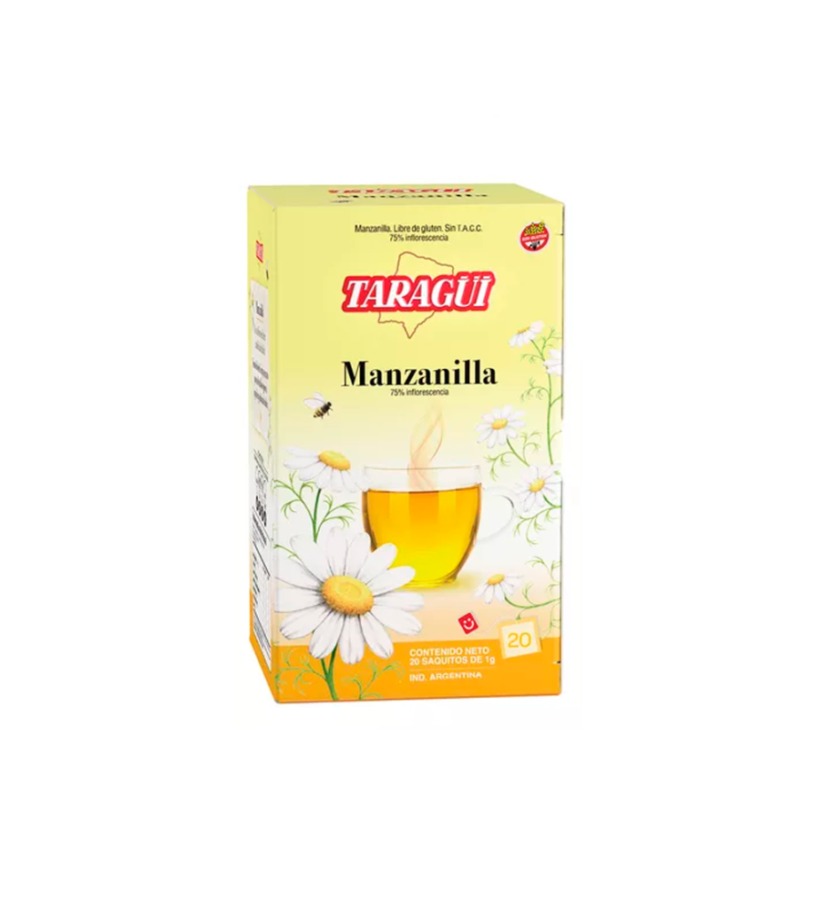 Té Manzanilla Taragui x 20 u