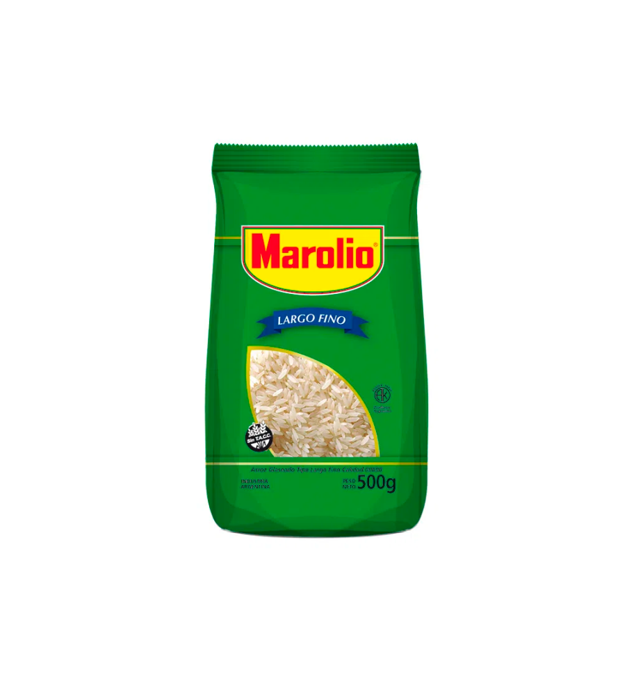 Arroz Largo Fino Marolio x 500 gr