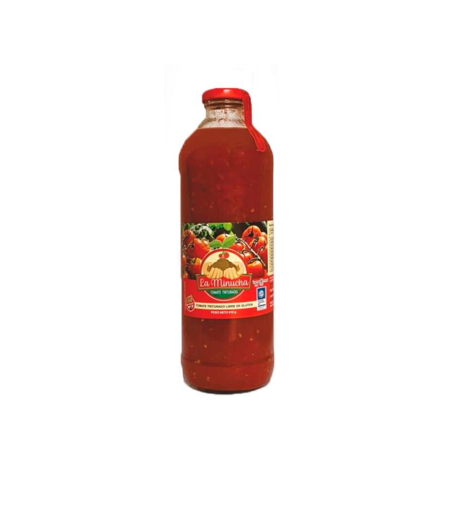 Botella Tomate Triturado La Minucha x 910 gr