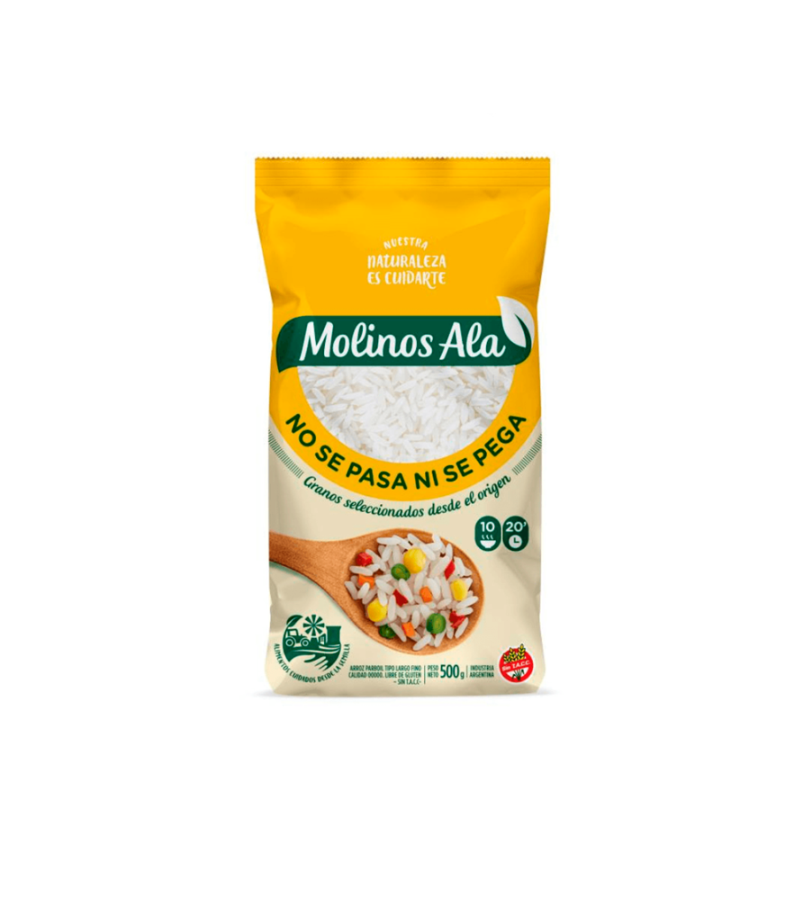 Arroz Molinos Ala Parboil 500 gr