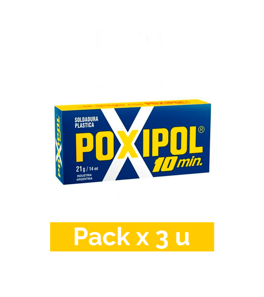 Adhesivo POXIPOL  21 gr x 3 u