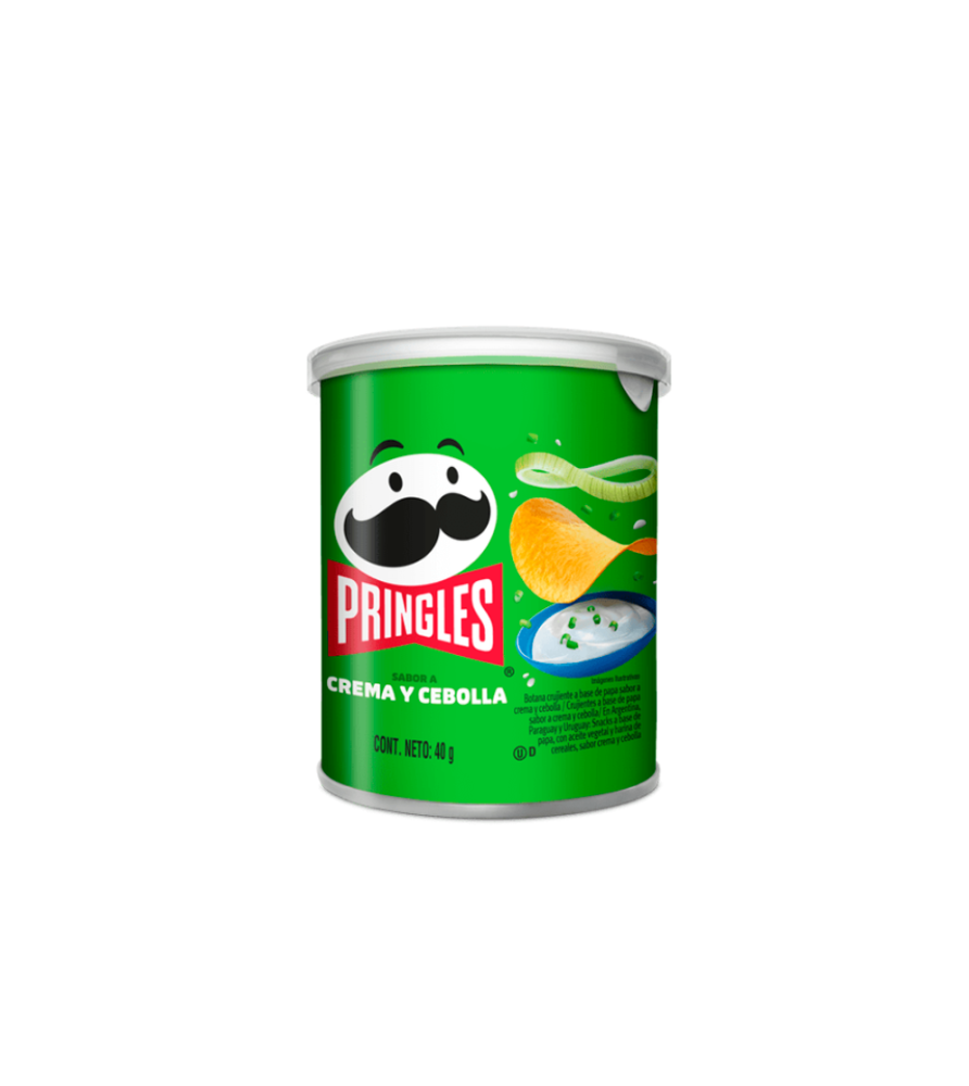 Papas Pringles Crema y Cebolla 40 gr