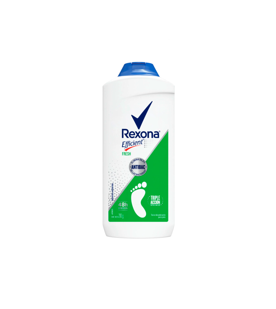 Talco Pedico Rexona Efficient Fresh 100 gr