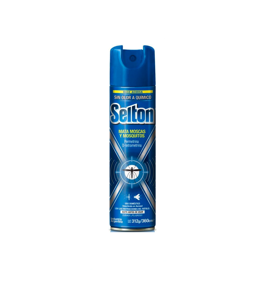 Insecticida en Aerosol Selton Sin Olor x 360 cc