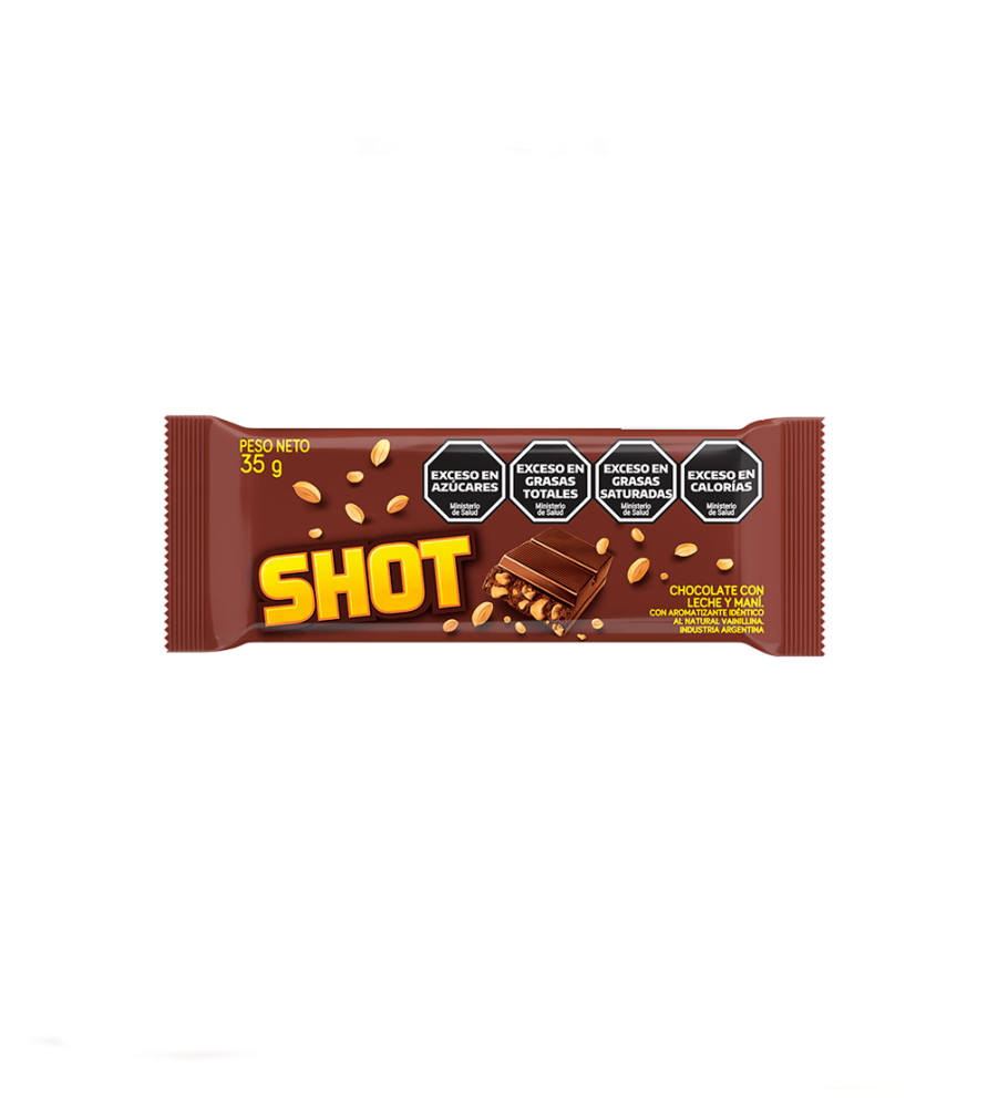 Chocolate Shot Maní 35 gr