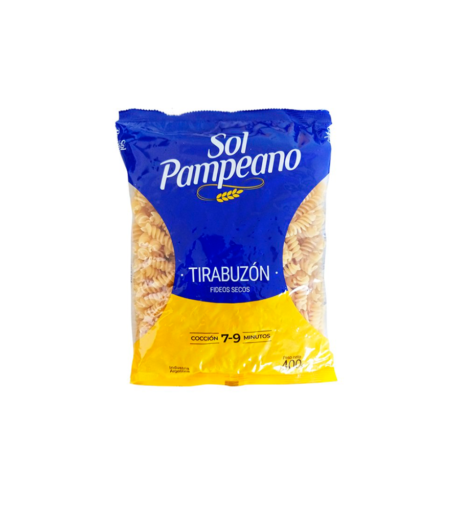 Fideos Tirabuzón Sol Pampeano 500 gr