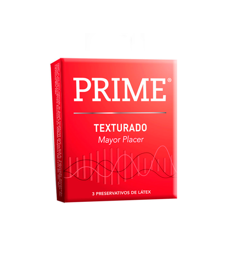 Preservativos Prime Texturado 