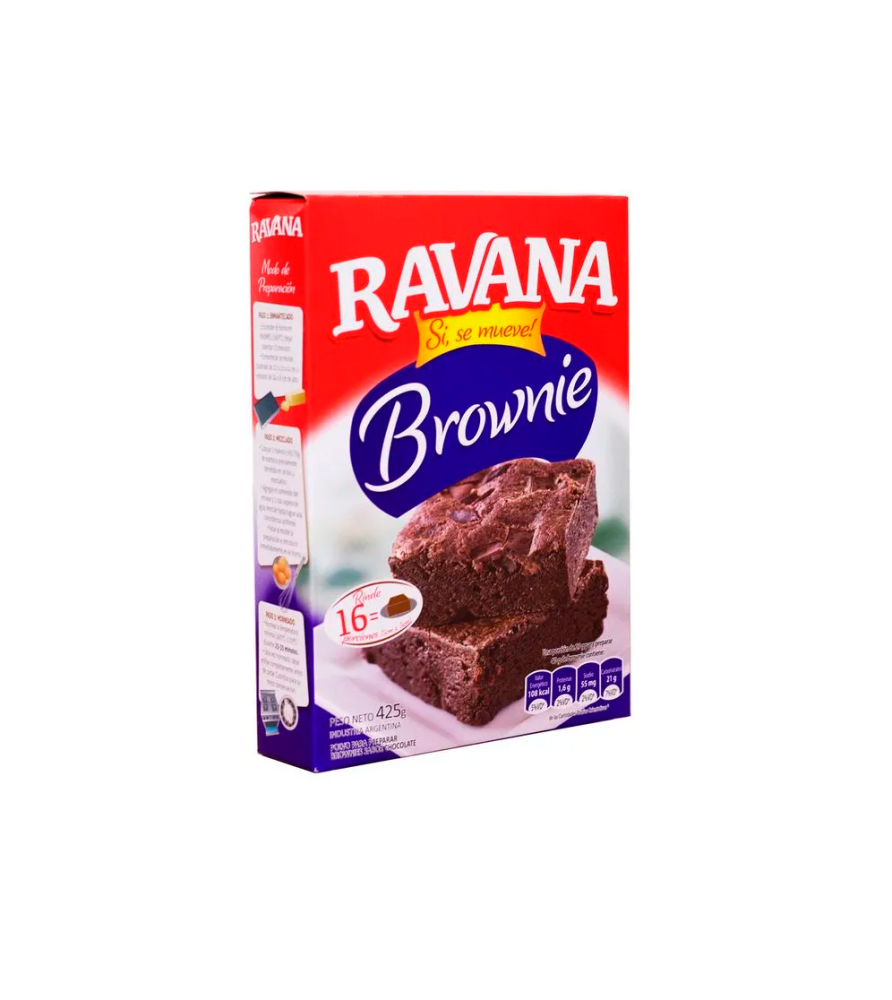 Brownie Ravana Chocolate 425 gr